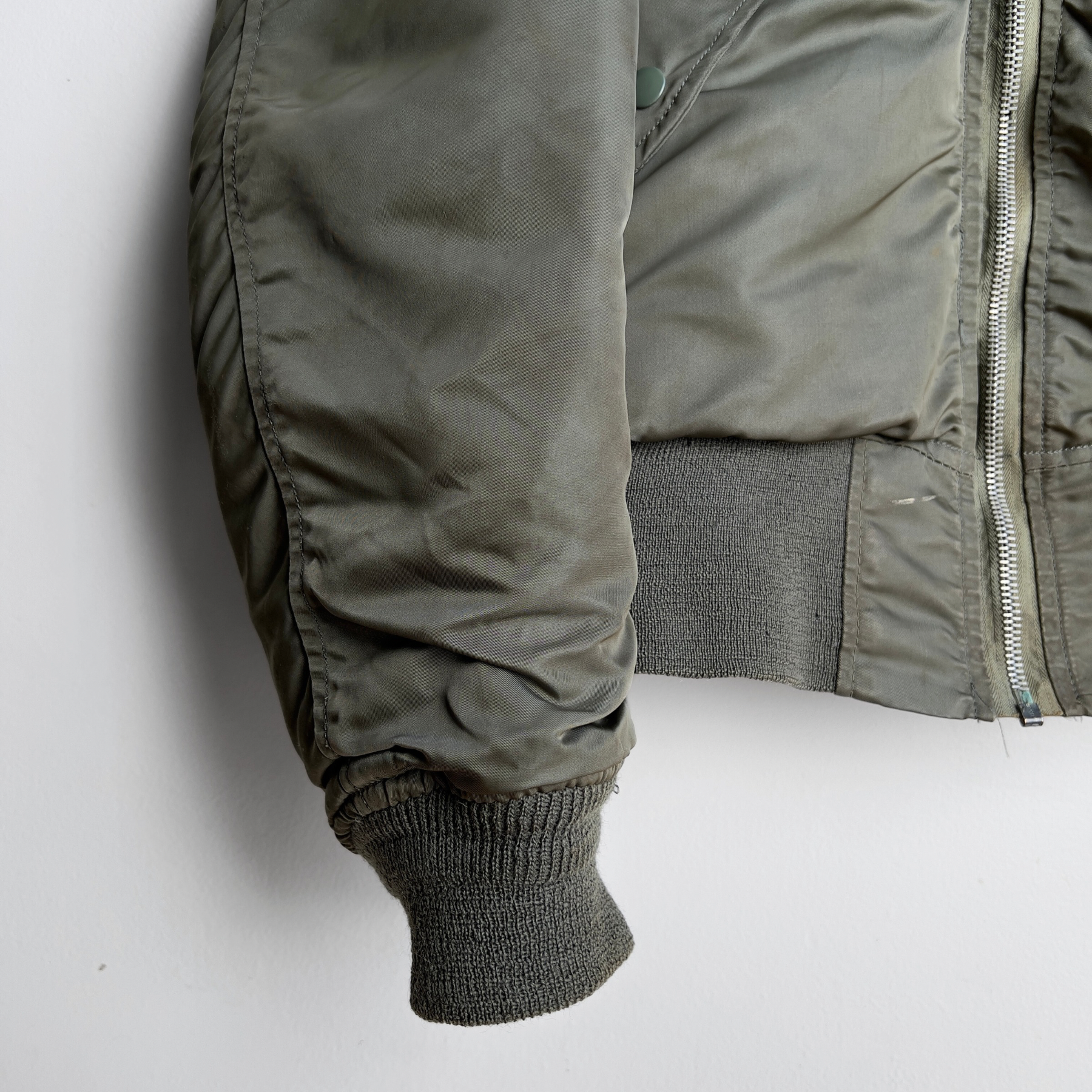 1970s U.S. Air Force MA-1 L-2B Reversible Flight Jacket  - Shop ThreadCount Vintage Co.