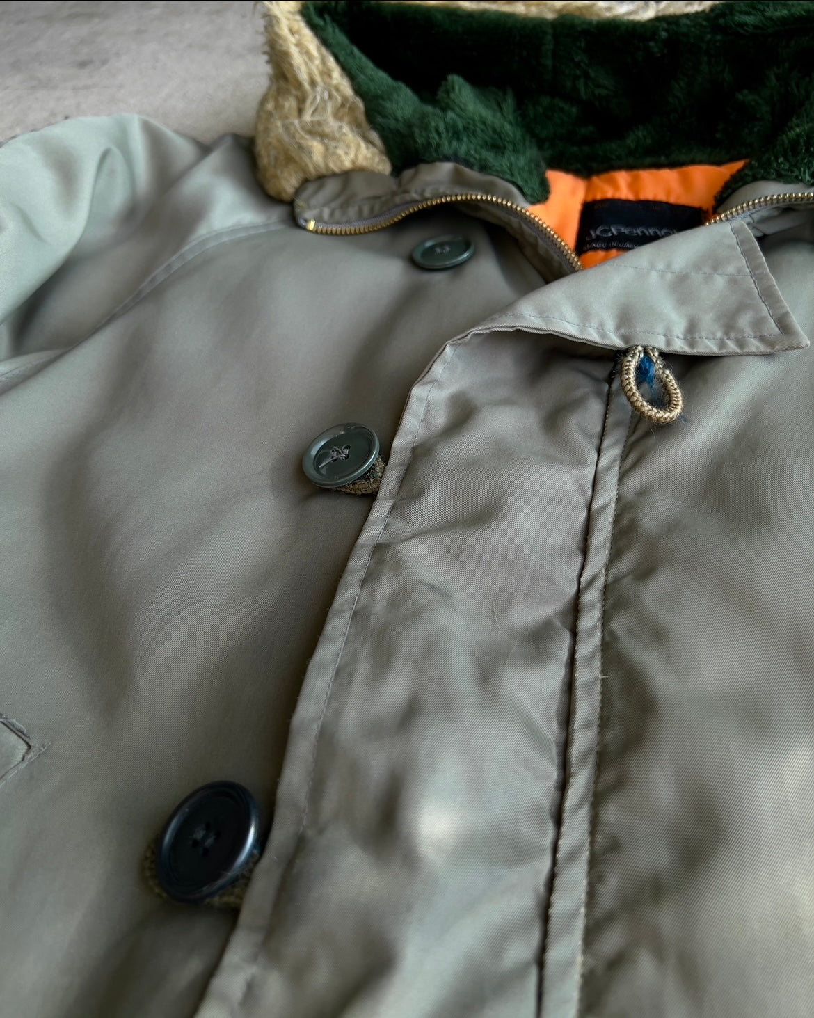 1970s U.S. Army Green N-3B Civilian Parka Coat  - Shop ThreadCount Vintage Co.