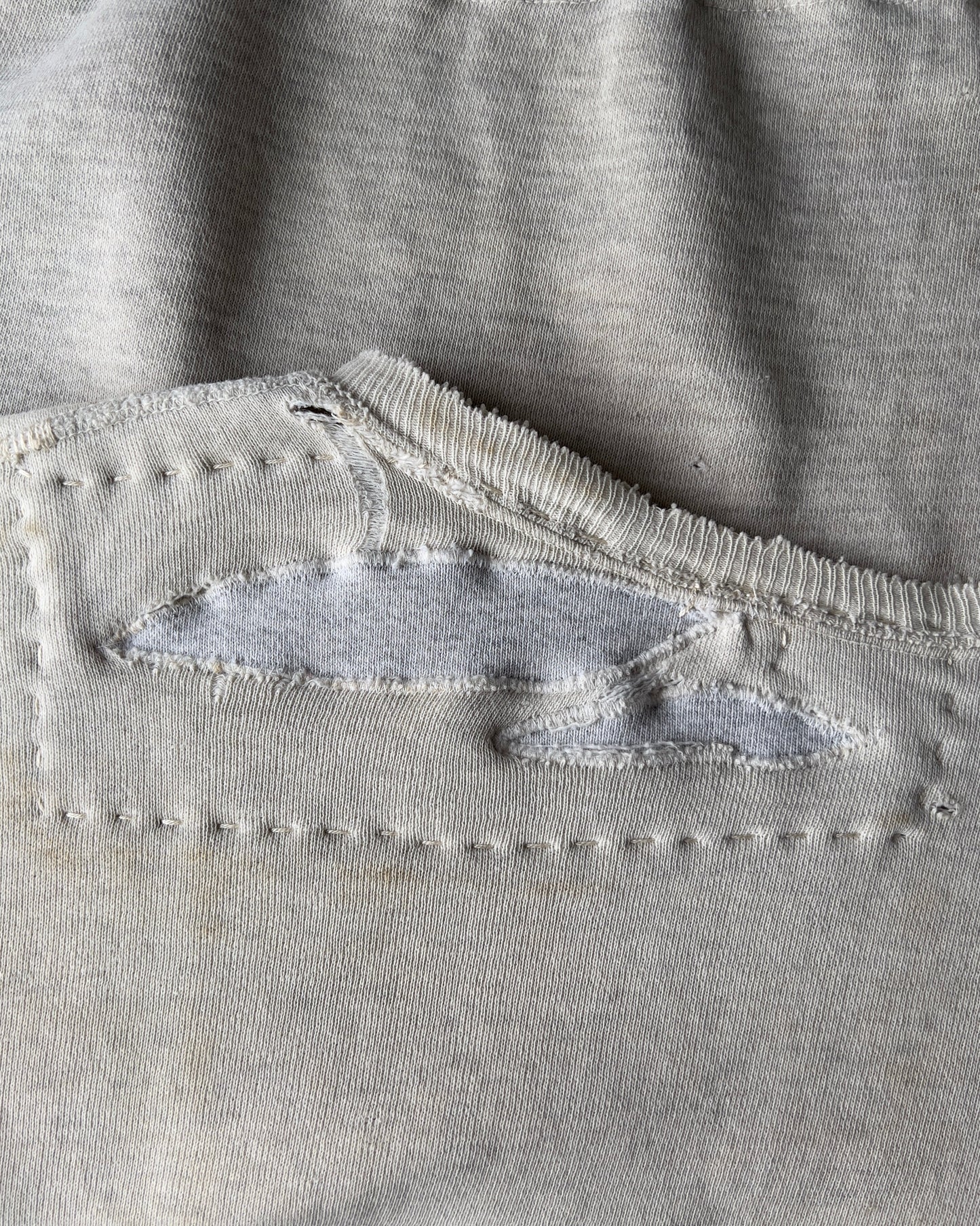 1960s Harvard University Veritas Repaired Cotton Sweatshirt - Shop ThreadCount Vintage Co.