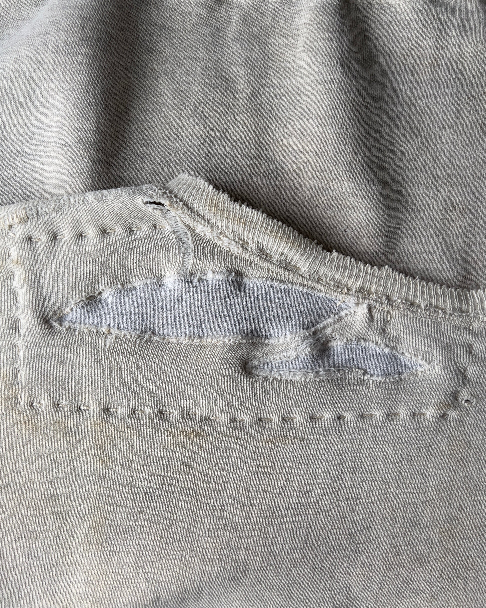 1960s Harvard University Veritas Repaired Cotton Sweatshirt  - Shop ThreadCount Vintage Co.