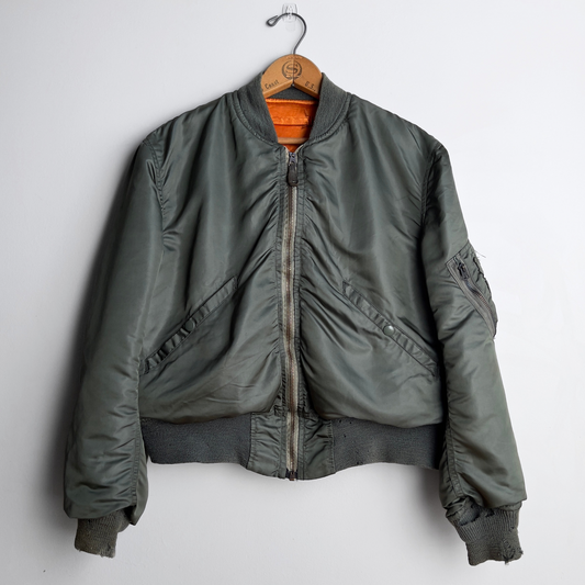 1960s U.S. Air Force MA-1 L-2B Flight Jacket  - Shop THREADCOUNT Vintage Co.