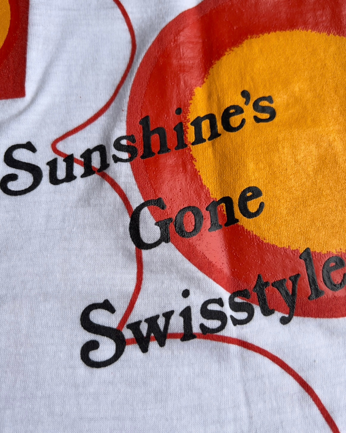 1970s Cheez-It Sunshine’s Gone Swisstyle Tee - Shop ThreadCount Vintage Co.