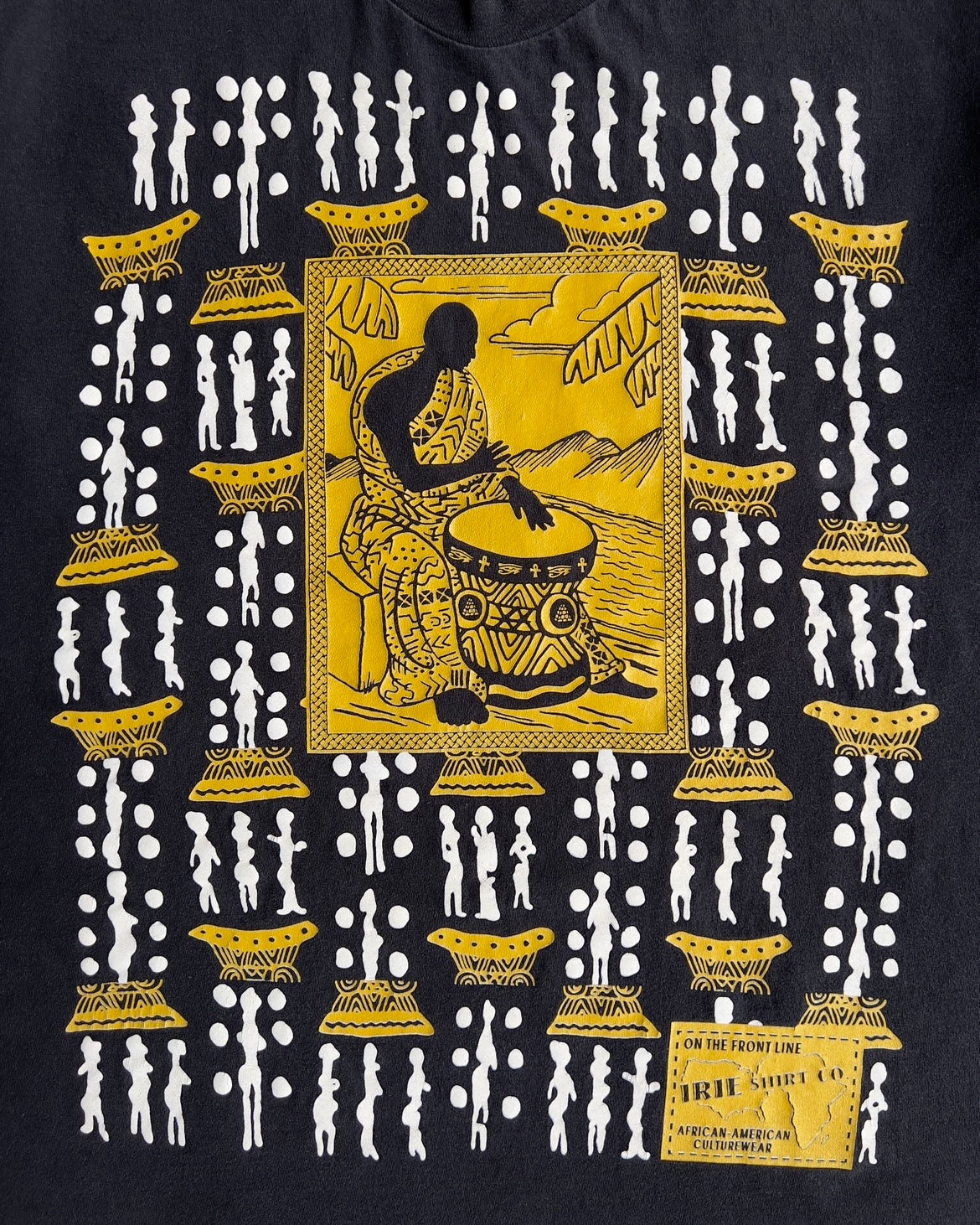 1990s African American Culturewear AOP Tee  - Shop ThreadCount Vintage Co.