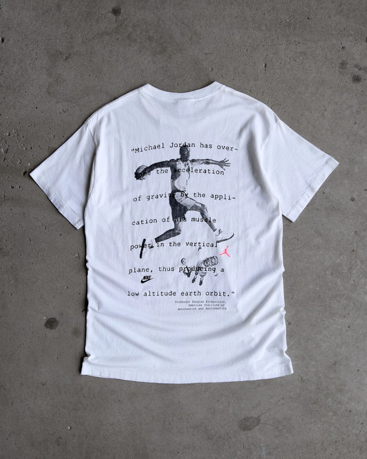 1990s Do You Know Michael Jordan Aeronautics Tee  - Shop THREADCOUNT Vintage Co.