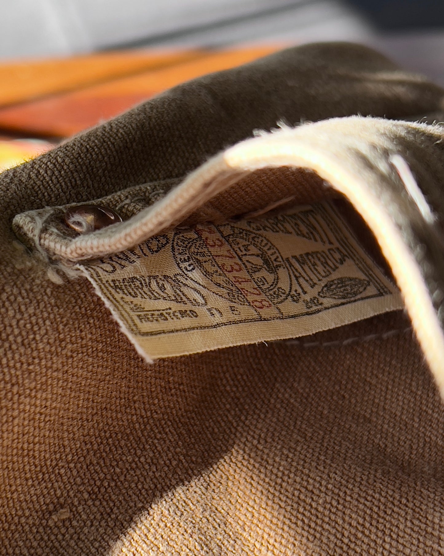 1970s Double-Knee Khaki Work Pants - Shop ThreadCount Vintage Co.