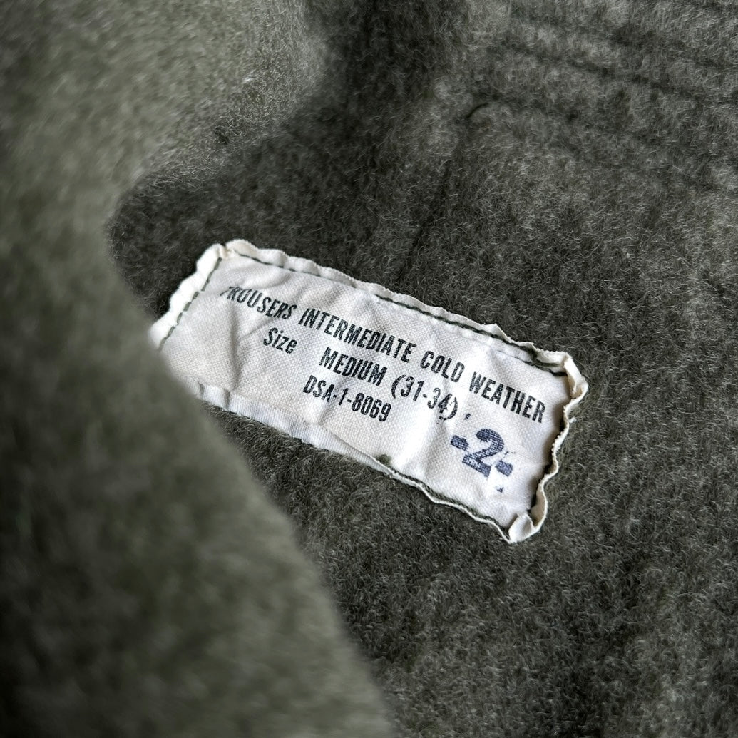 1940s U.S. Navy N-140 Wool Lined Cold Weather Pants  - Shop ThreadCount Vintage Co.