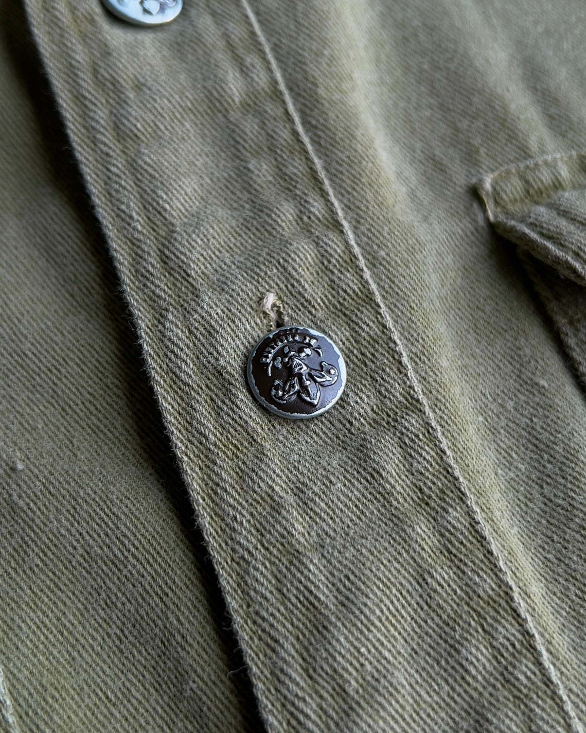 Vintage 1950s Boy Scouts Green Uniform Shirt - Shop ThreadCount Vintage Co.