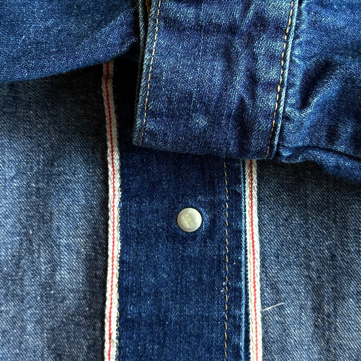 1960s Western Wear Selvedge Denim Trucker Jacket