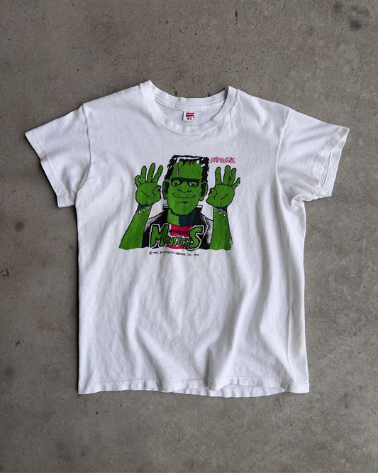 1975 Frankenstein Munchy Monsters Cookies Promotional Tee  - Shop ThreadCount Vintage Co.