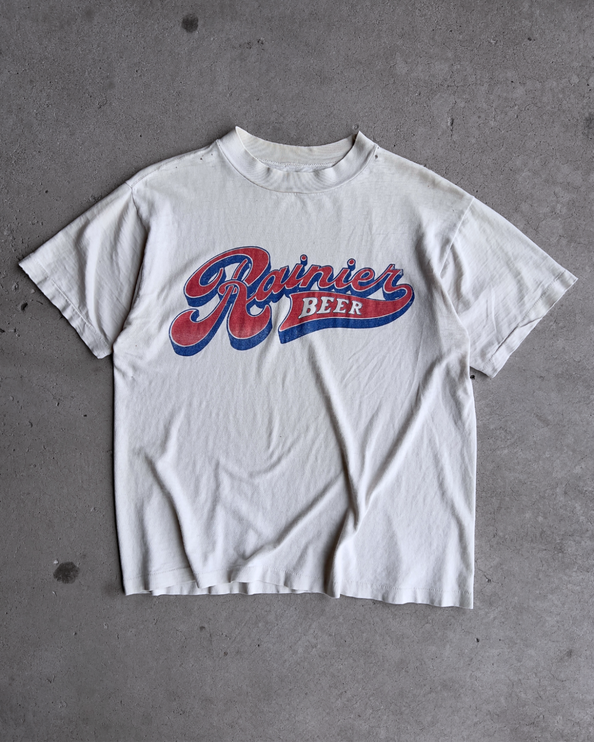 1970s Rainier Beer Brewing Company Graphic Tee - Shop ThreadCount Vintage Co.