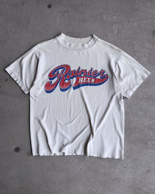 1970s Rainier Beer Brewing Company Graphic Tee  - Shop ThreadCount Vintage Co.