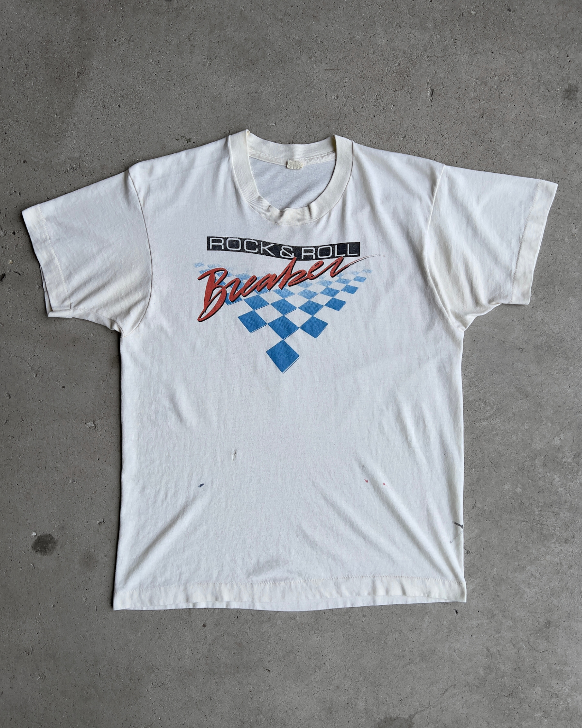Vintage 1980s Rock and Roll Breaker Dancing Tee - Shop ThreadCount Vintage Co.
