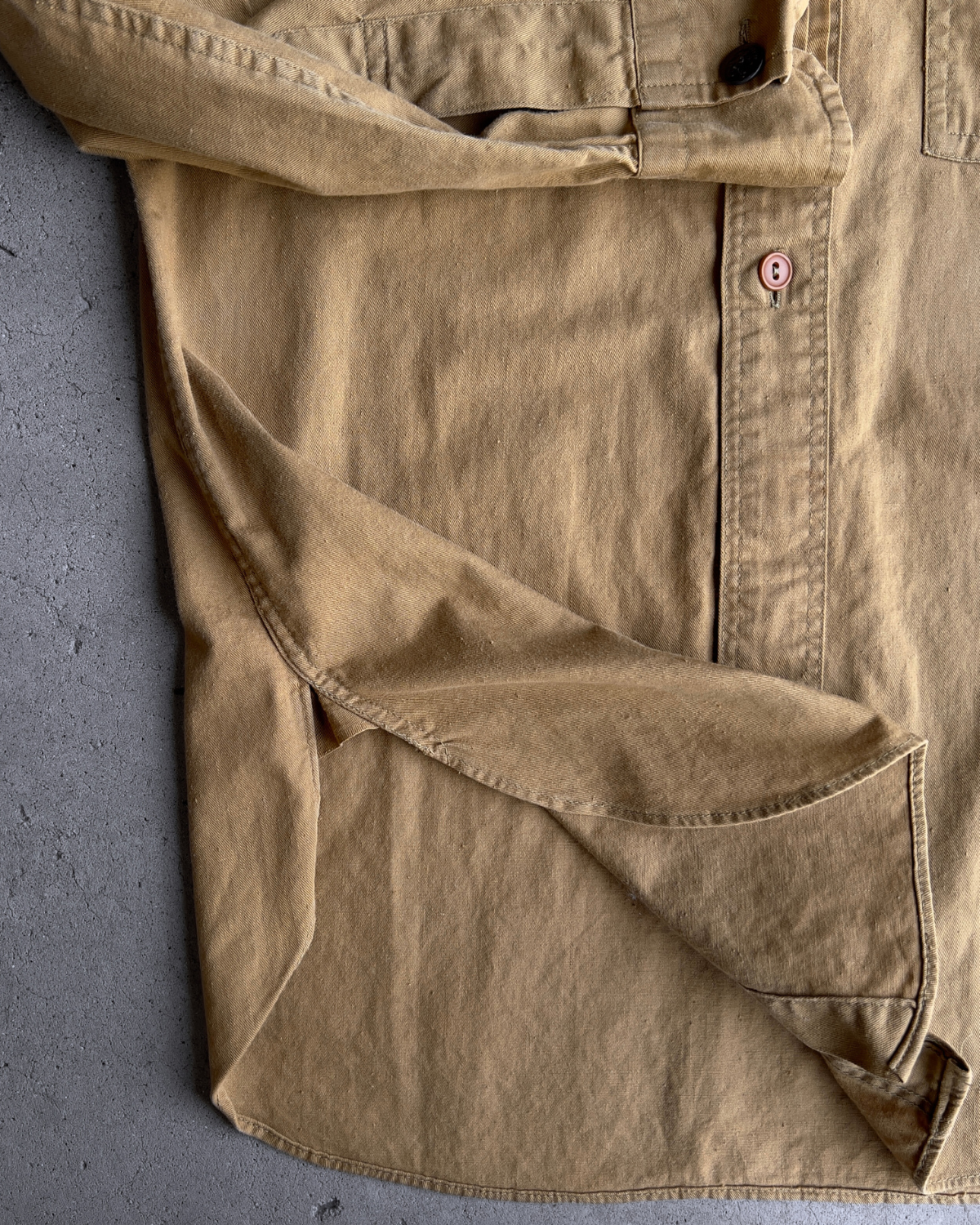 Vintage 1950s Boy Scouts Khaki Uniform Shirt - Shop ThreadCount Vintage Co.