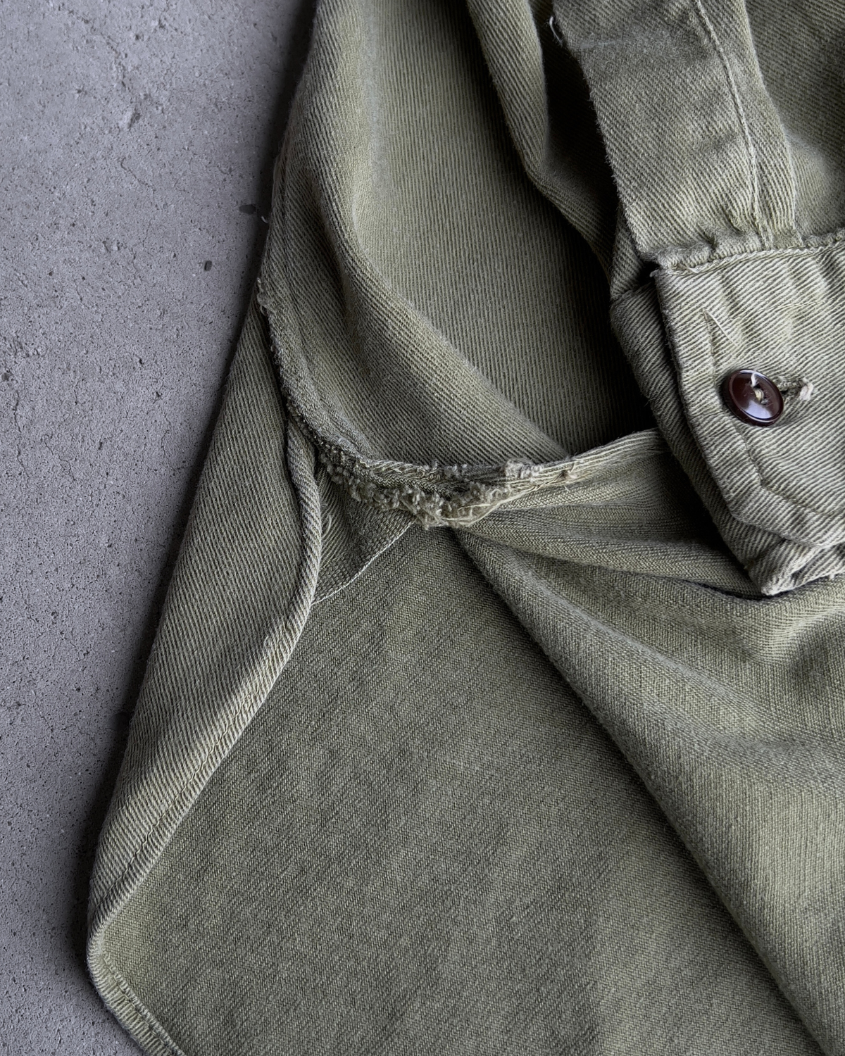 1950s Boy Scouts Green Uniform Shirt  - Shop ThreadCount Vintage Co.