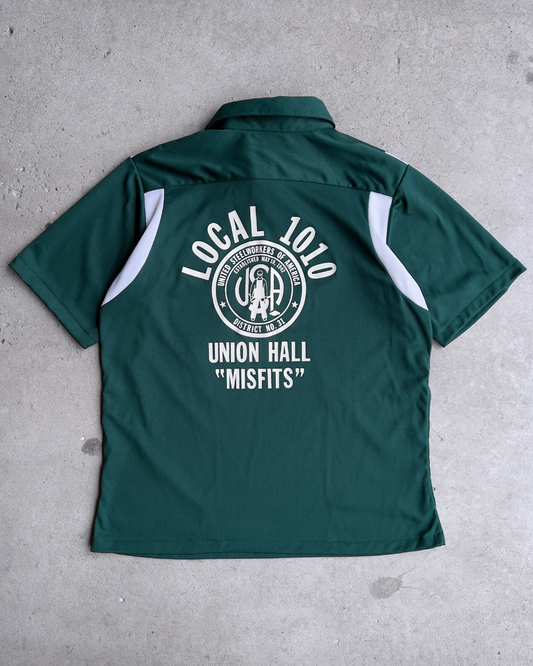 1970s United Steelworkers Misfits Polo Bowling Shirt  - Shop THREADCOUNT Vintage Co.