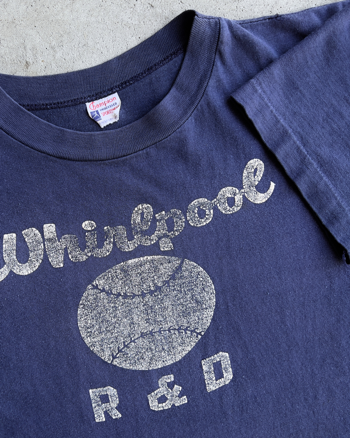 1960s Champion Whirlpool R&D Baseball Tee  - Shop ThreadCount Vintage Co.