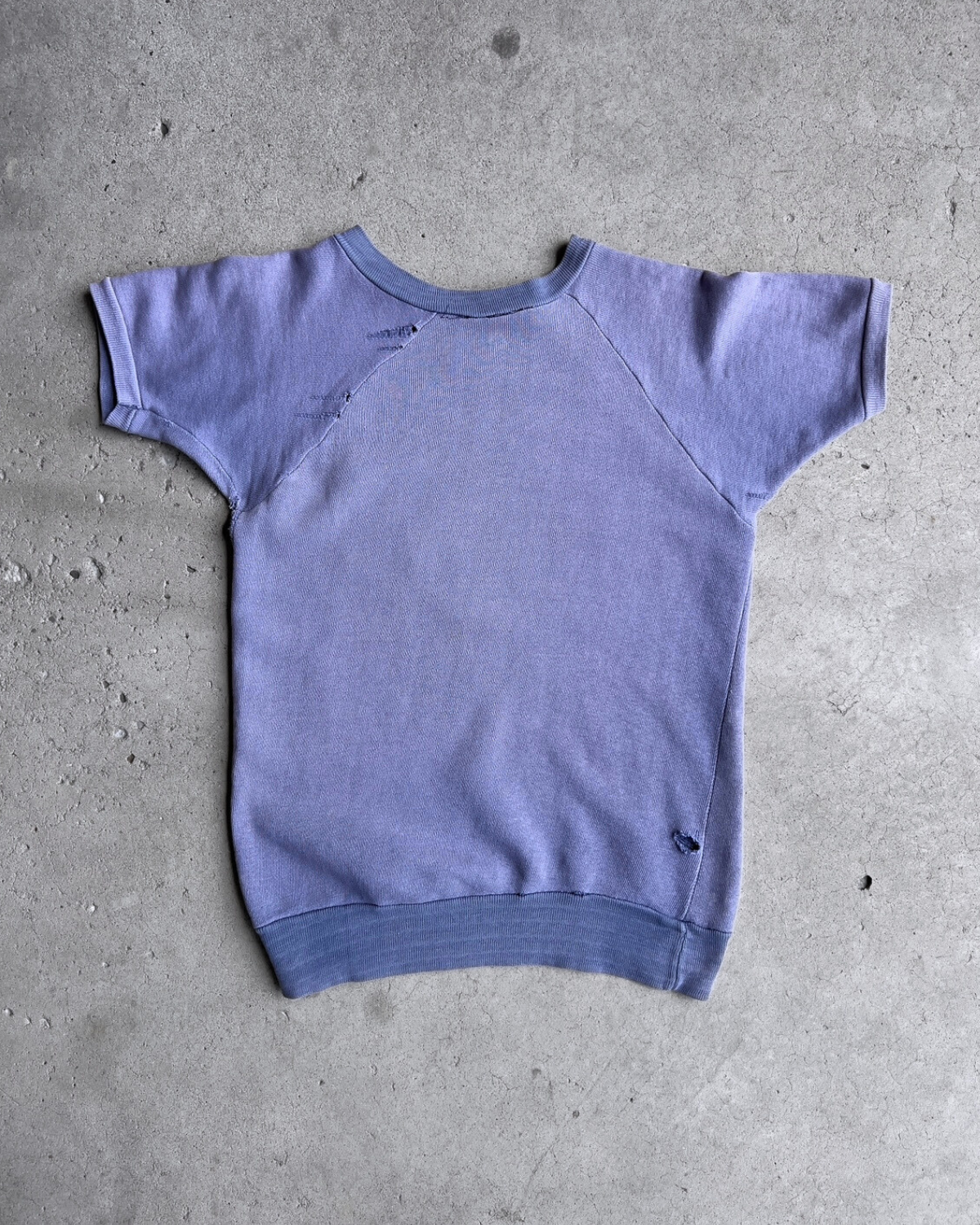 1950s Purdue University Short Sleeve Sweatshirt  - Shop ThreadCount Vintage Co.