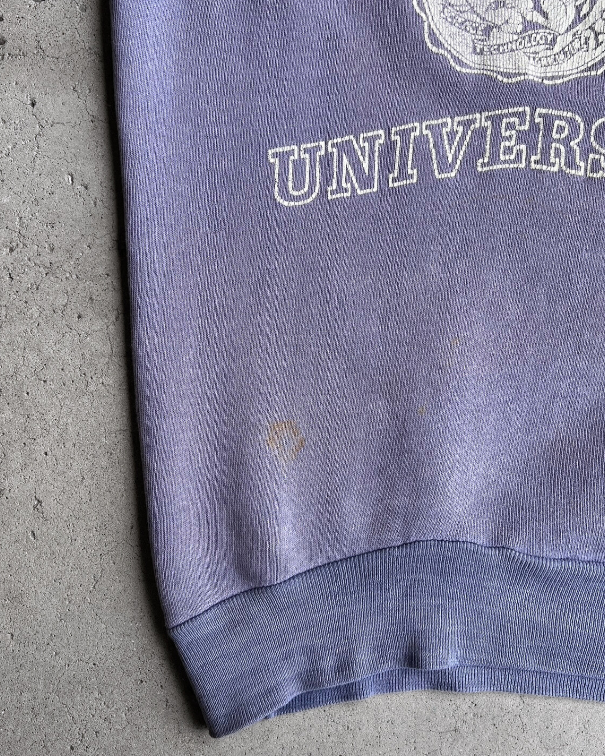 1950s Purdue University Short Sleeve Sweatshirt  - Shop ThreadCount Vintage Co.