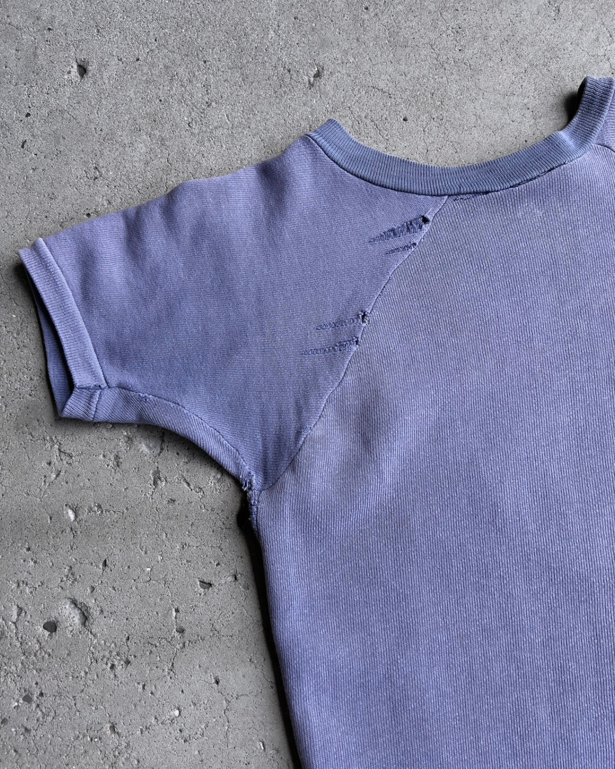 1950s Purdue University Short Sleeve Sweatshirt  - Shop ThreadCount Vintage Co.