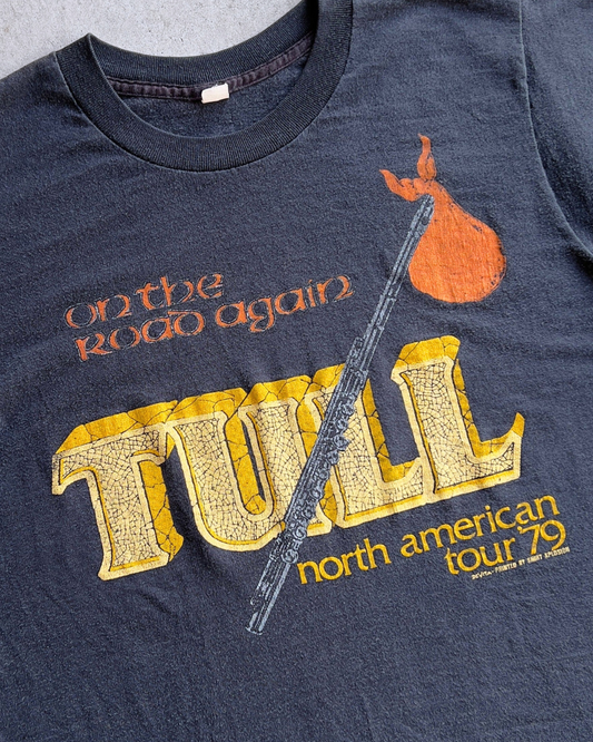 1979 Jethro Tull On The Road Again American Tour Tee  - Shop ThreadCount Vintage Co.