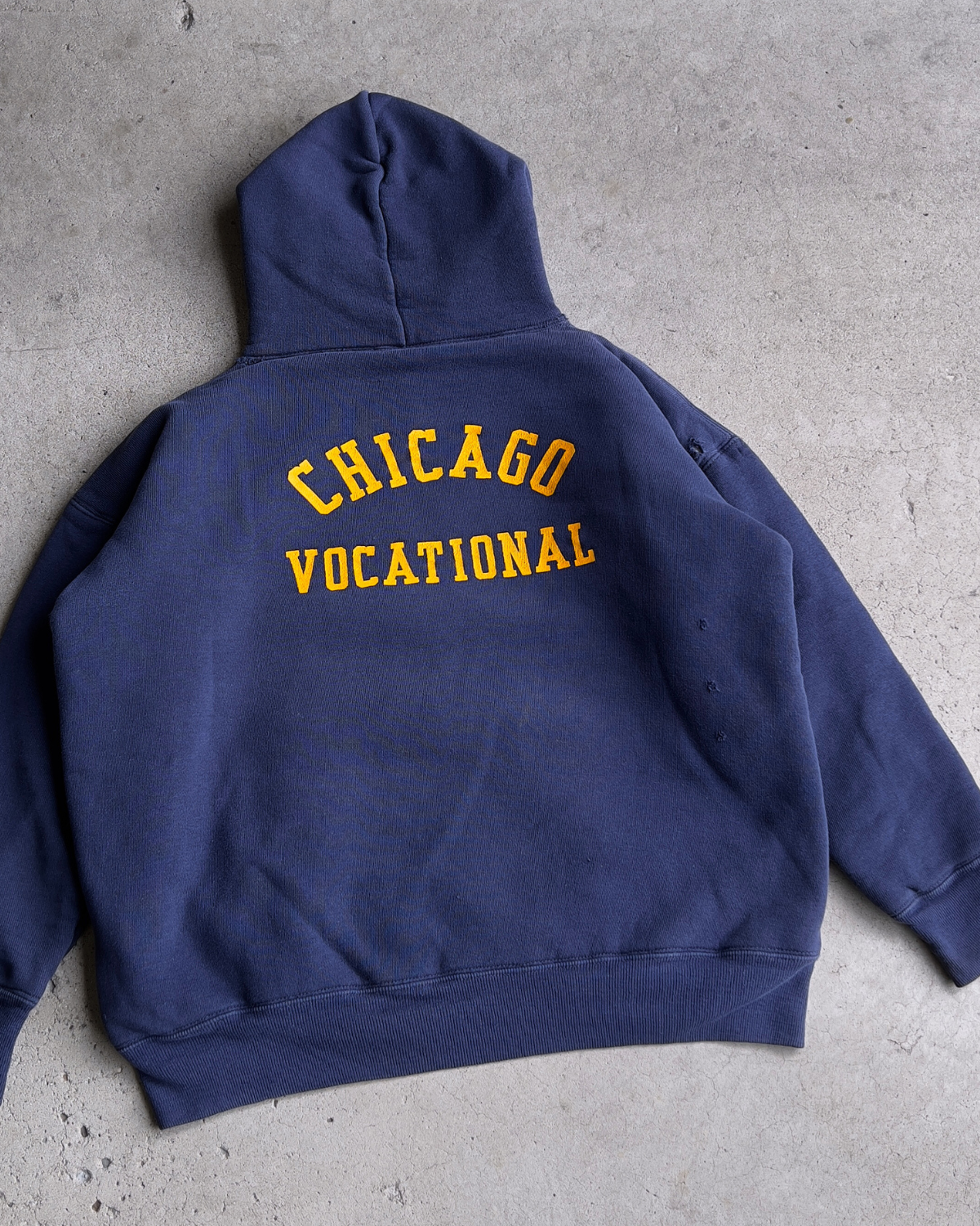 1960s Chicago Vocational Double Face Hoodie  - Shop ThreadCount Vintage Co.