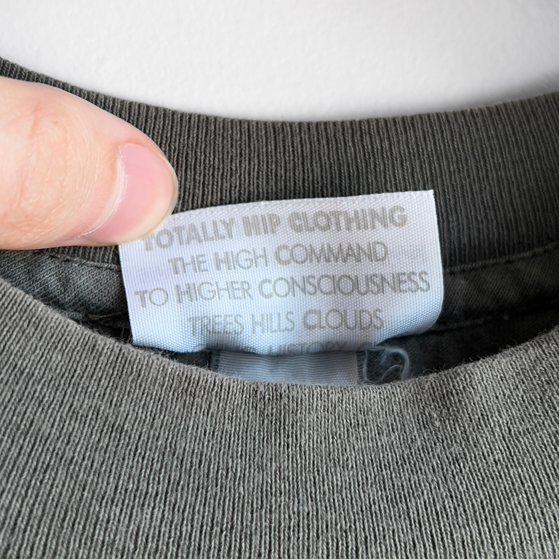 1990s Faded Green THC Acronym Graphic Tee  - Shop ThreadCount Vintage Co.