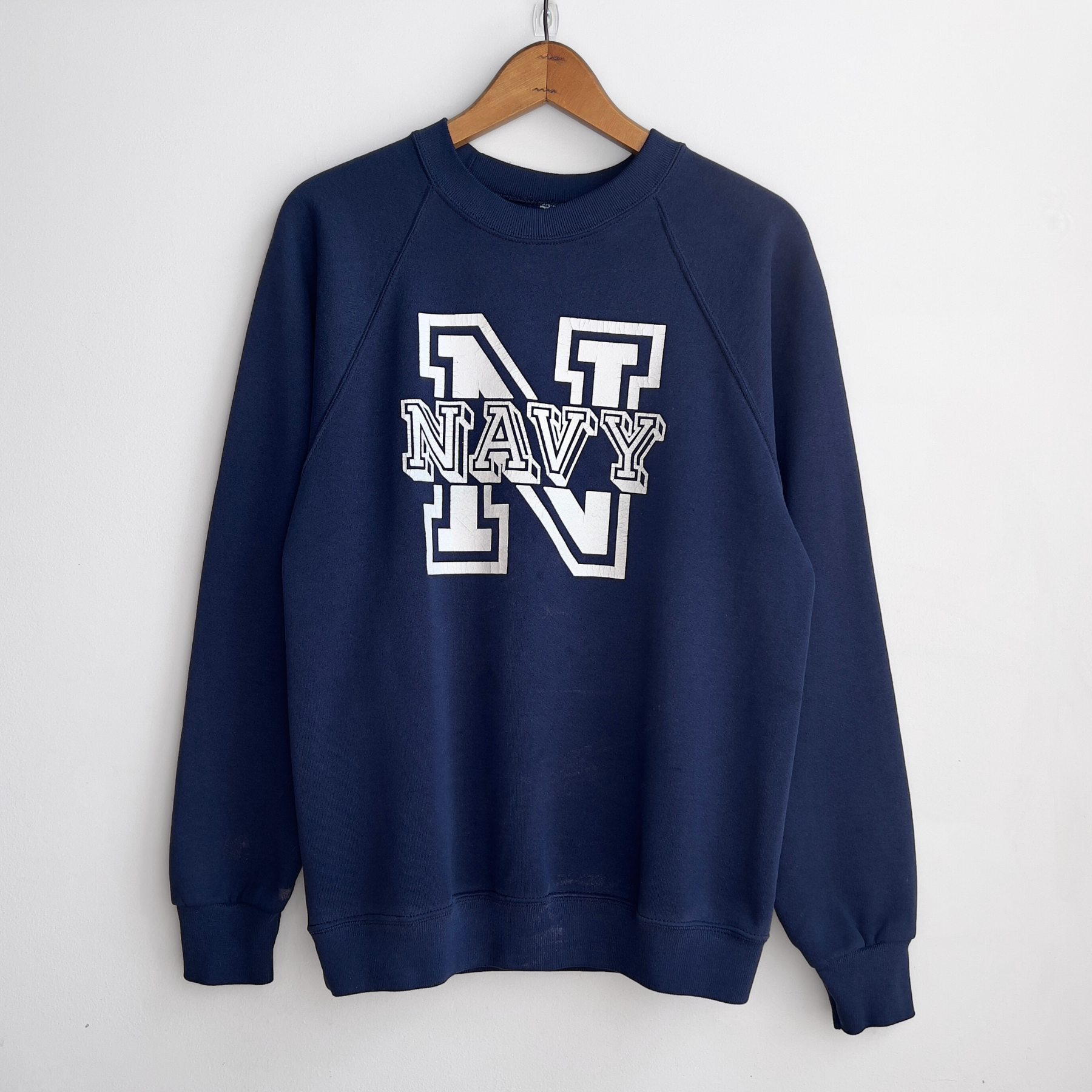 1980s U.S. Navy Graphic Crewneck Sweatshirt  - Shop THREADCOUNT Vintage Co.