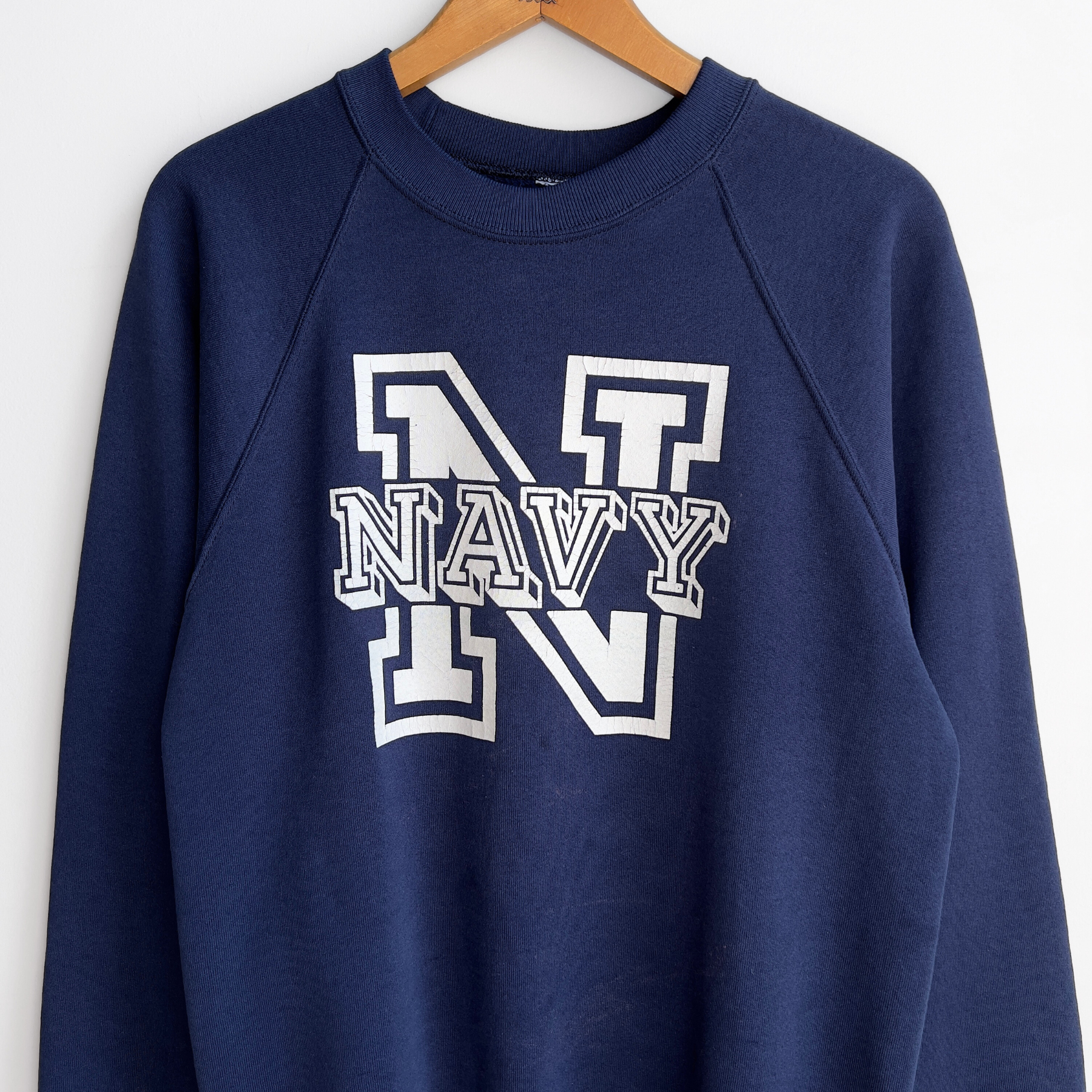1980s U.S. Navy Graphic Crewneck Sweatshirt  - Shop THREADCOUNT Vintage Co.
