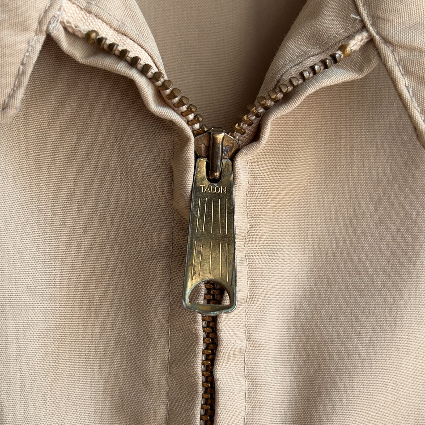 1960s Light Tan Harrington Jacket  - Shop ThreadCount Vintage Co.