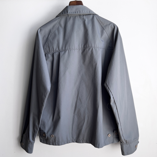 1960s Casual Gray Light Bomber Jacket  - Shop ThreadCount Vintage Co.