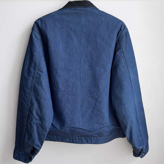1970s Work 'N Leisure Blanket Lined Denim Workwear Jacket  - Shop ThreadCount Vintage Co.