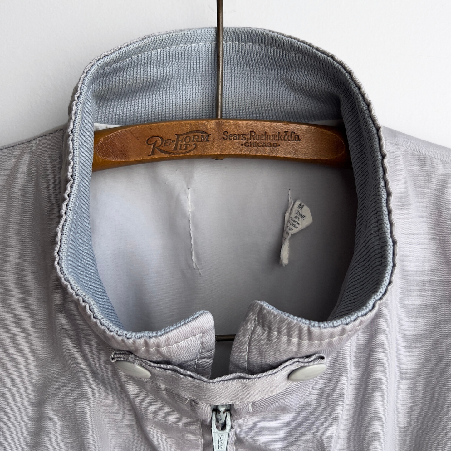 1980s Light Grey Casual Vetter Golf Jacket - Shop THREADCOUNT Vintage Co.