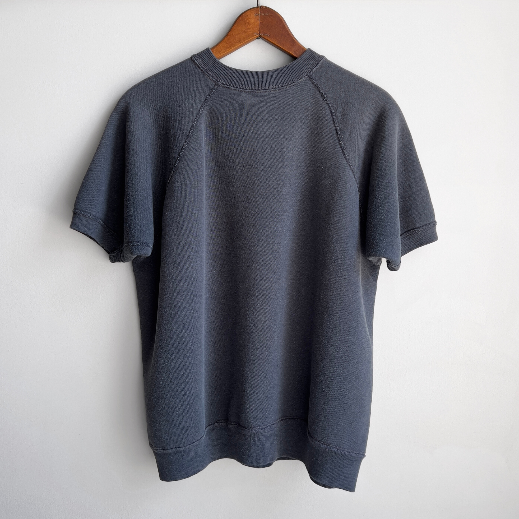 1960s Pennsylvania Military College Short Sleeve Sweatshirt  - Shop ThreadCount Vintage Co.