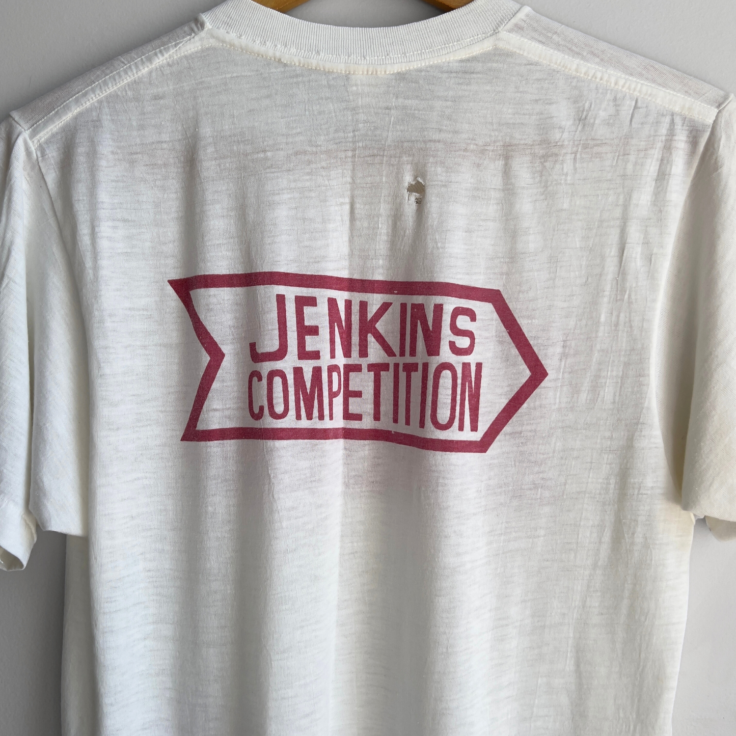 Vintage 1960s Jenkins Competition Drag Racing Tee - Shop ThreadCount Vintage Co.