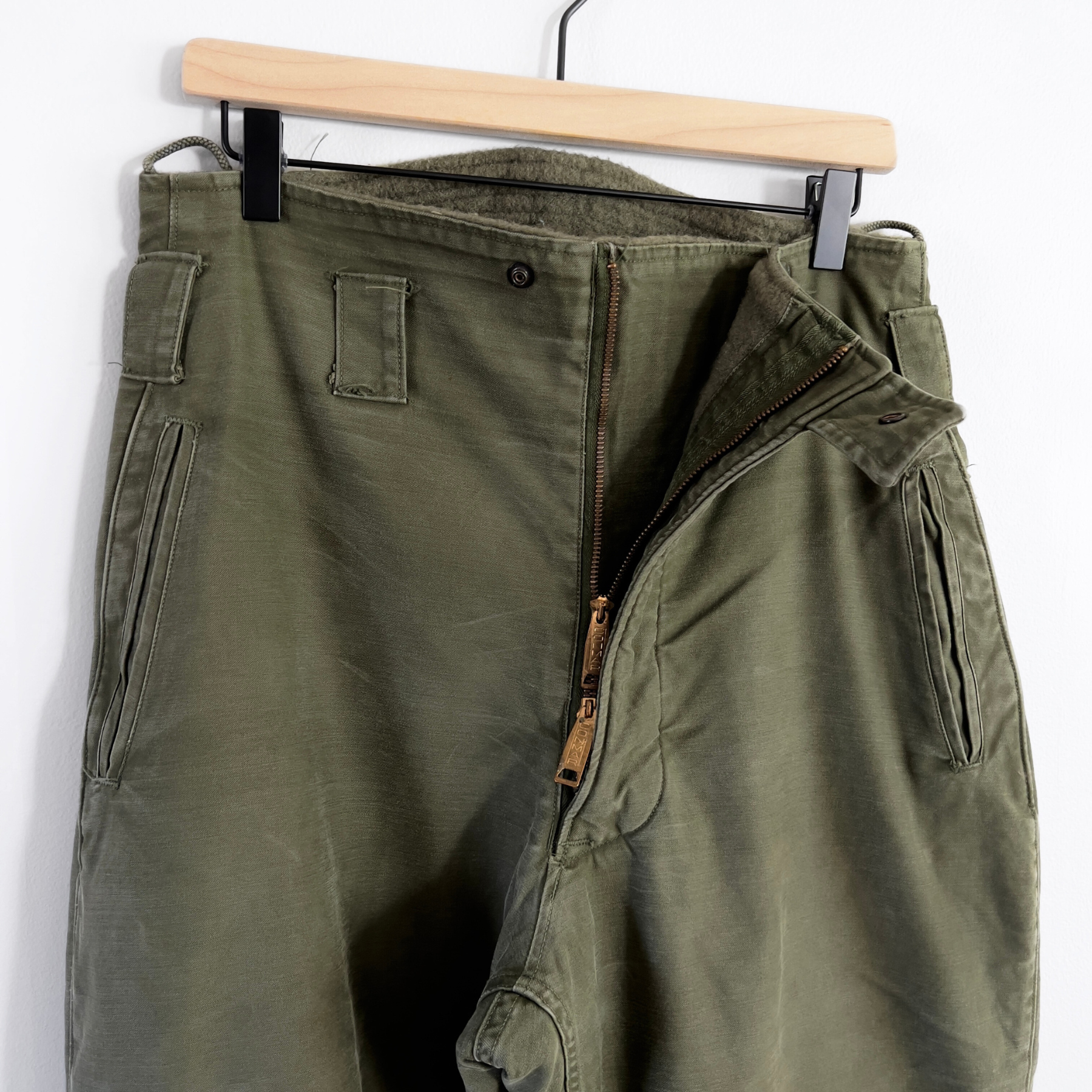 1940s U.S. Navy N-140 Wool Lined Cold Weather Pants  - Shop ThreadCount Vintage Co.
