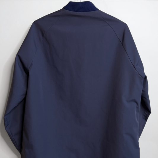 1980s Work 'N Leisure Navy Blue Light Jacket  - Shop ThreadCount Vintage Co.