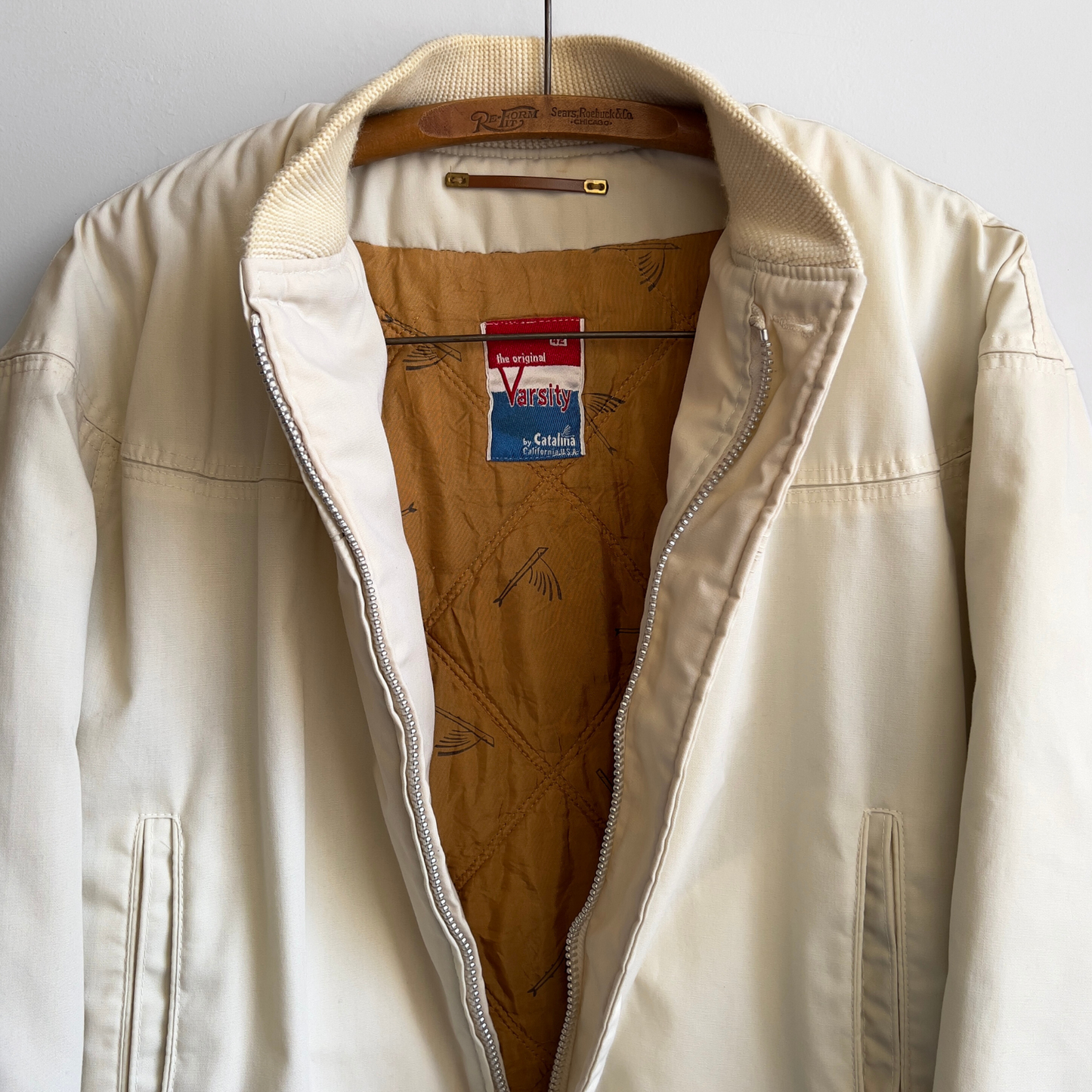 1970s The Original Varsity Derby Bomber Jacket - Shop ThreadCount Vintage Co.
