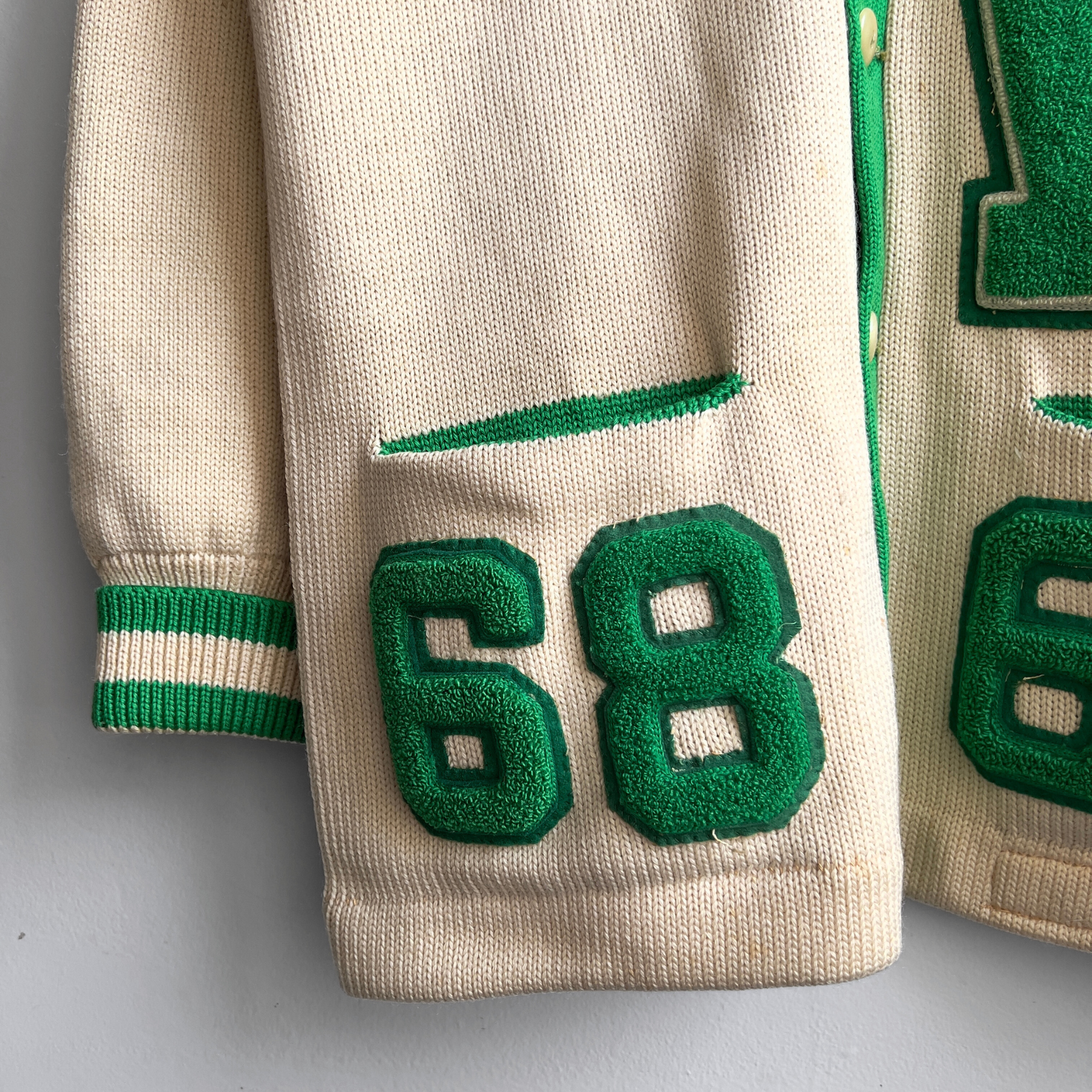 1960s Walthers Lutheran High School Varsity Football Letterman Cardigan  - Shop ThreadCount Vintage Co.