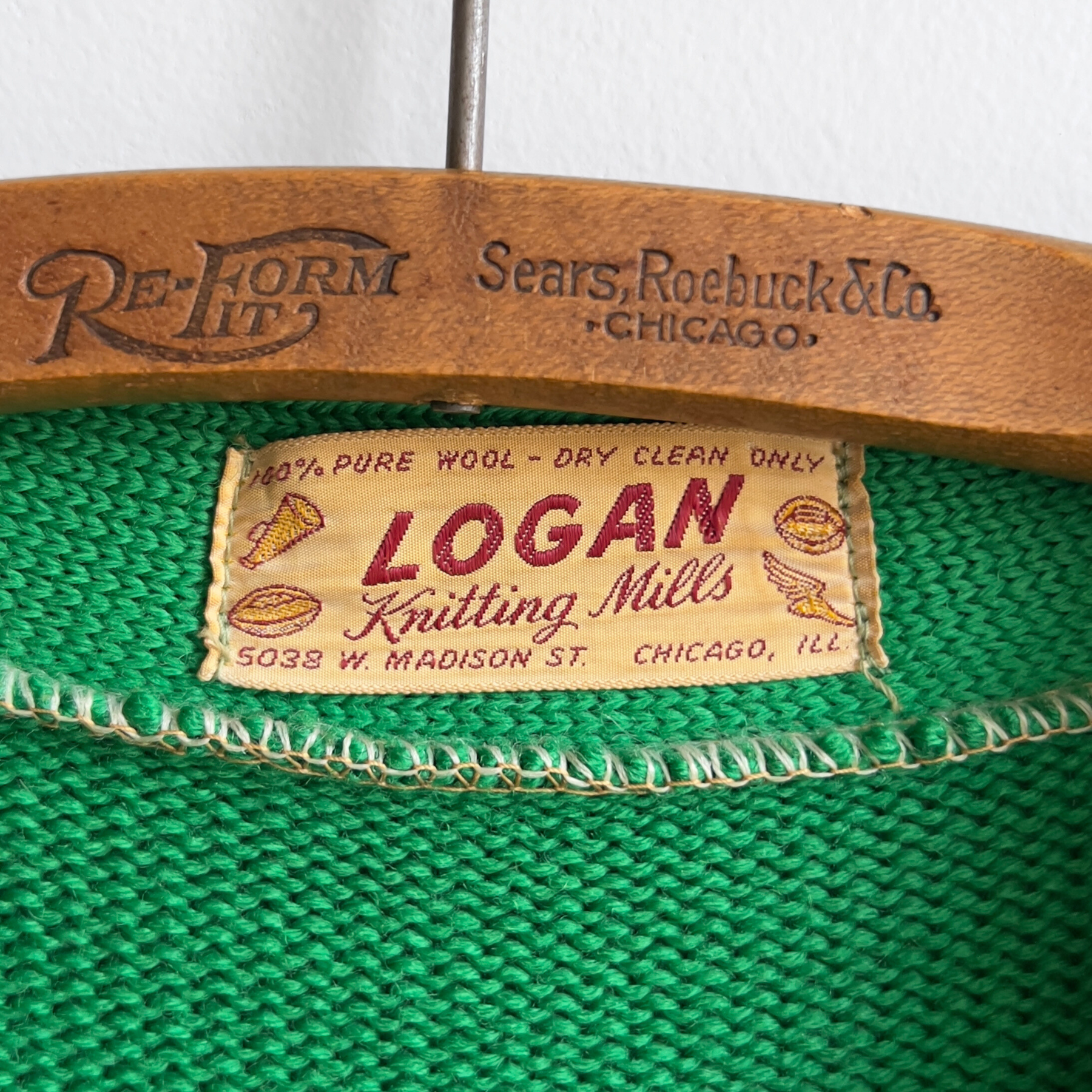 1960s Walthers Lutheran High School Varsity Football Letterman Cardigan  - Shop ThreadCount Vintage Co.