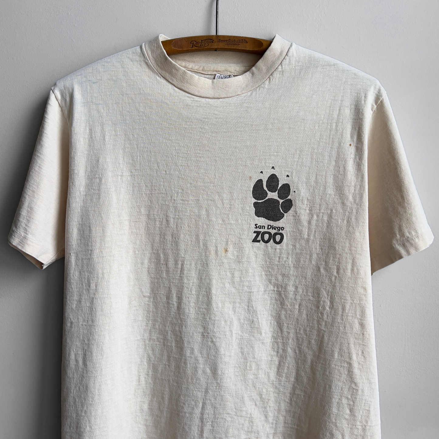 1980s San Diego Zoo Lions Face Cream Graphic Tee - Shop ThreadCount Vintage Co.