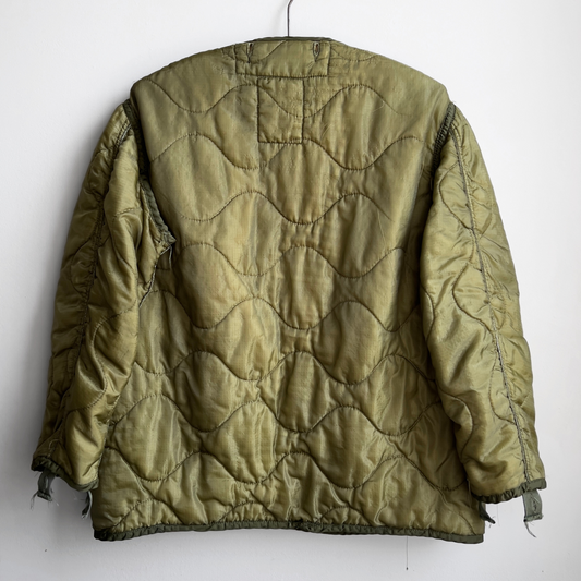1970s U.S. Military M-51 Cold Weather Quilted Jacket Liner  - Shop ThreadCount Vintage Co.