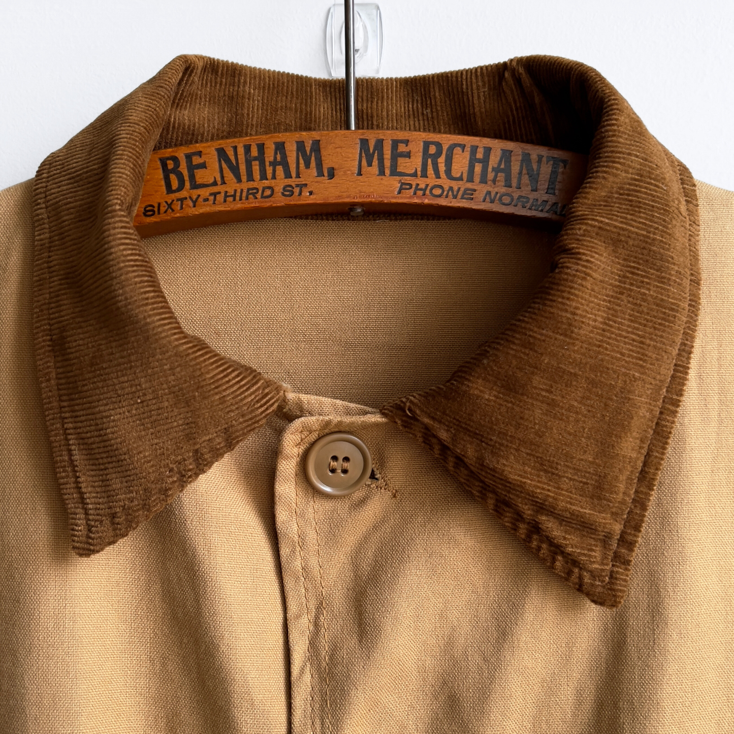 Vintage 1960s Sears Field Tested Tan Canvas Duck Hunting Jacket - Shop ThreadCount Vintage Co.