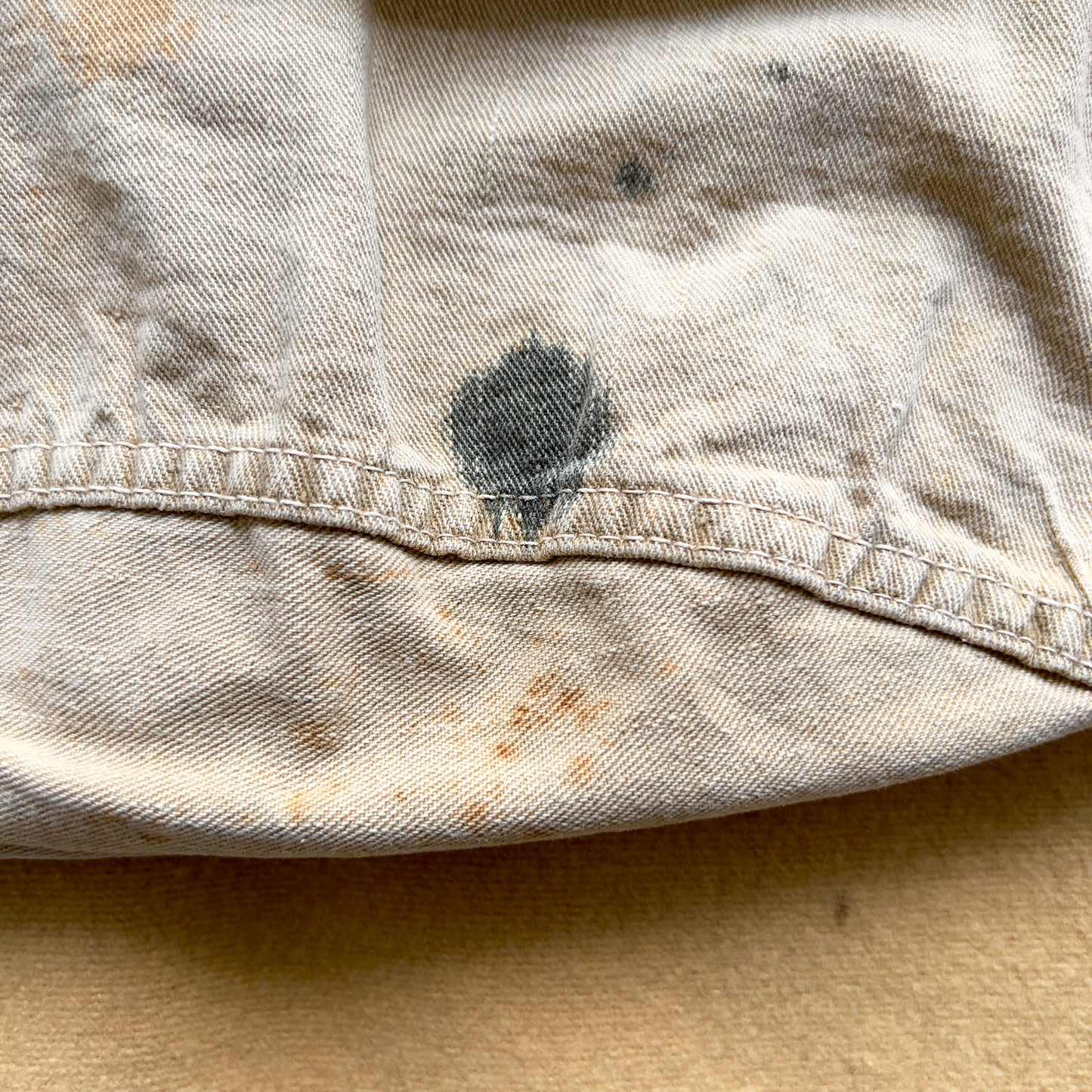 Vintage 1940s U.S. Military Stencil Cotton Laundry Barracks Bag - Shop ThreadCount Vintage Co.