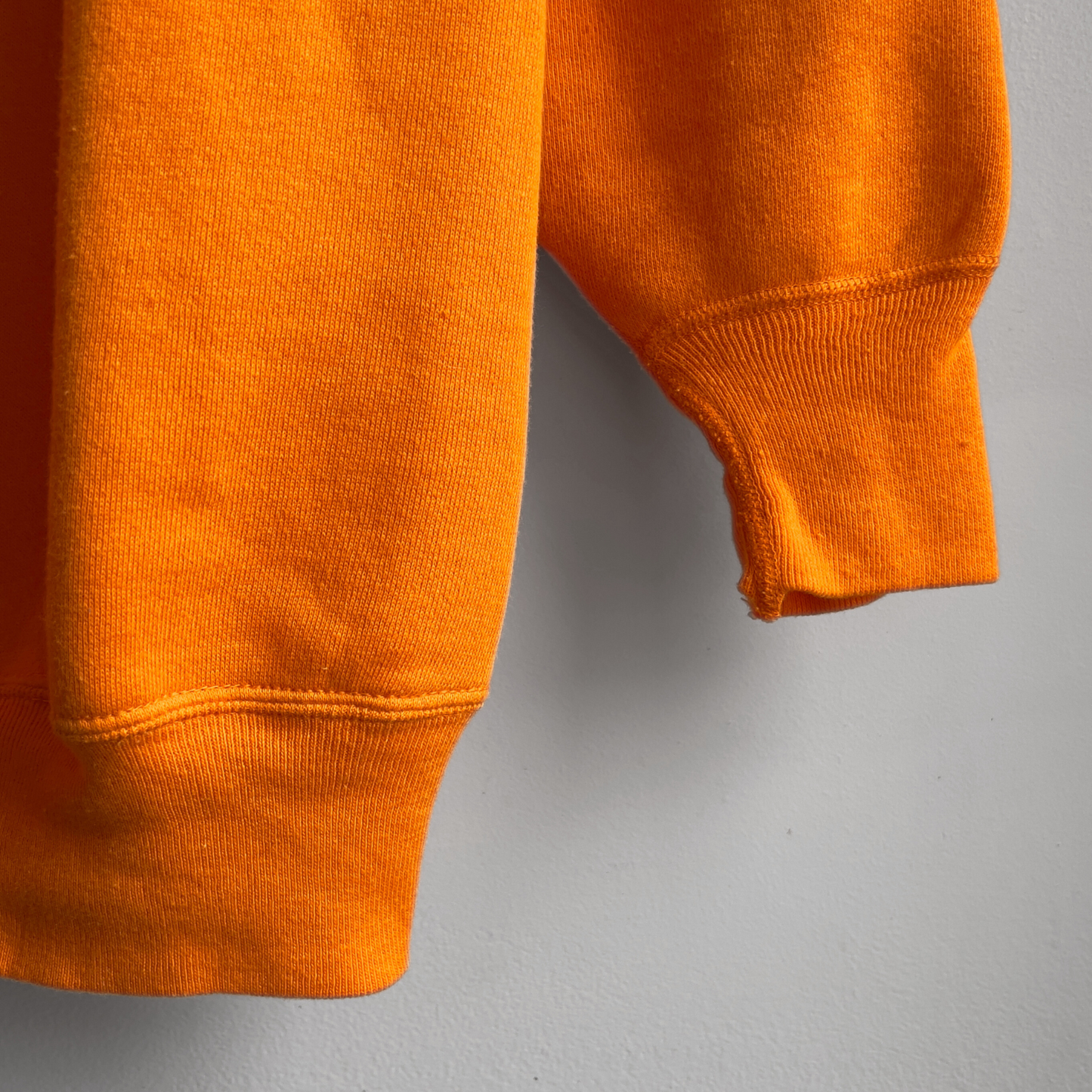 Vintage 1960s University of Illinois Orange Cotton Sweatshirt - Shop ThreadCount Vintage Co.