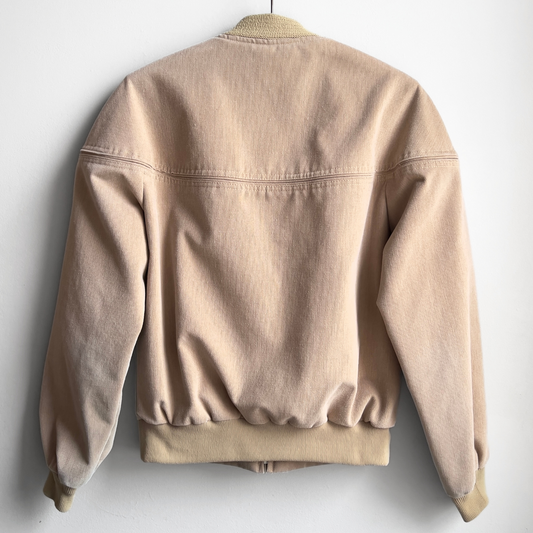 1970s Tan Corduroy Derby Bomber Jacket  - Shop ThreadCount Vintage Co.
