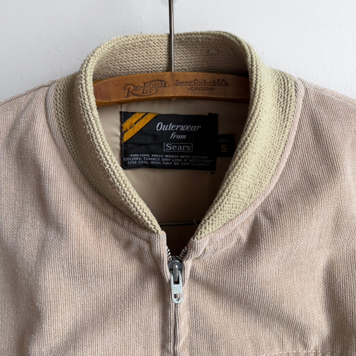 Vintage 1970s Tan Corduroy Derby Bomber Jacket - Shop ThreadCount Vintage Co.