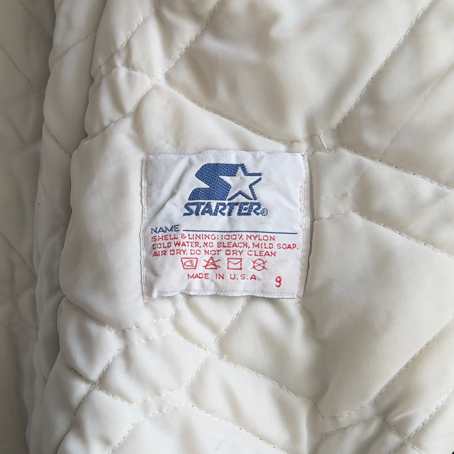 Vintage 1990s Chicago White Sox Starter Black Bomber Jacket - Shop ThreadCount Vintage Co.