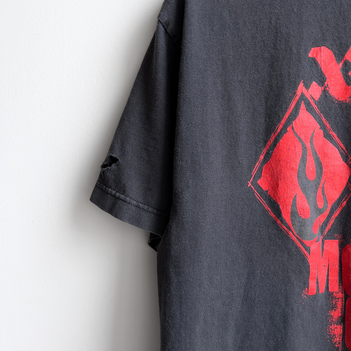 Vintage 2003 Monster Garage Faded Black Graphic Tee - Shop ThreadCount Vintage Co.