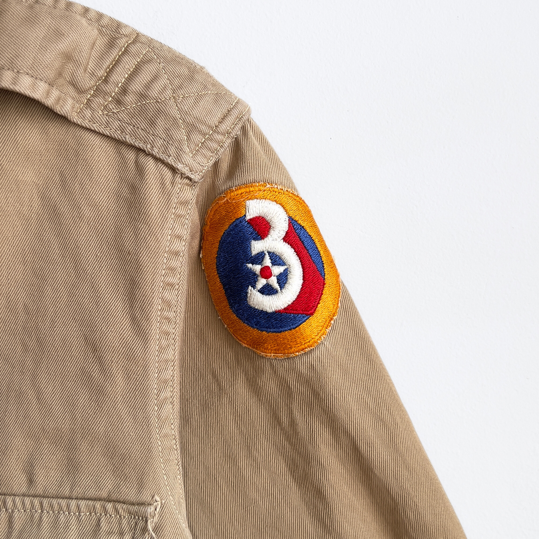 1950s U.S. 3rd Army Air Force Regulation Officer Uniform Shirt  - Shop ThreadCount Vintage Co.