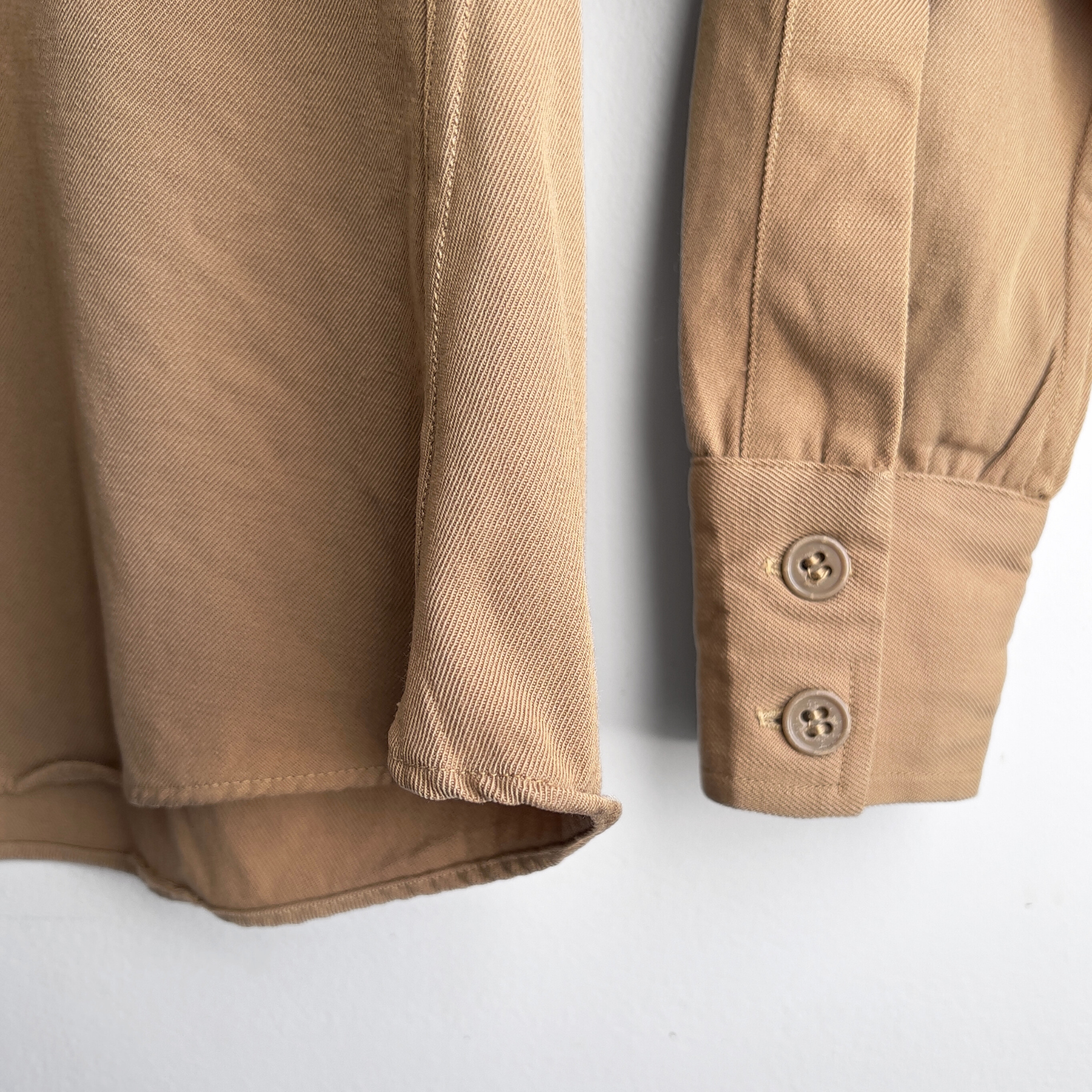 1940s U.S. Army Officers Regulation Uniform Shirt  - Shop ThreadCount Vintage Co.